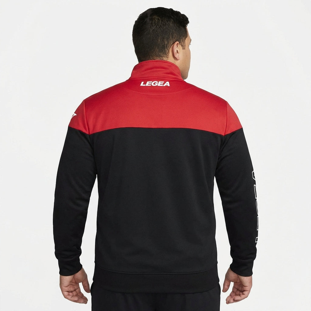 Bicolor sportjack met rits Ontario Oversize Ontario - oversize