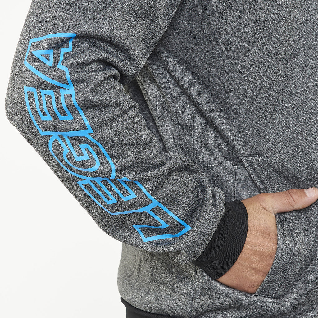 Sportjack met rits in polyester Ucla