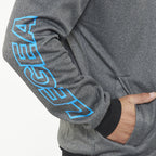 Sportjack met rits in polyester Ucla