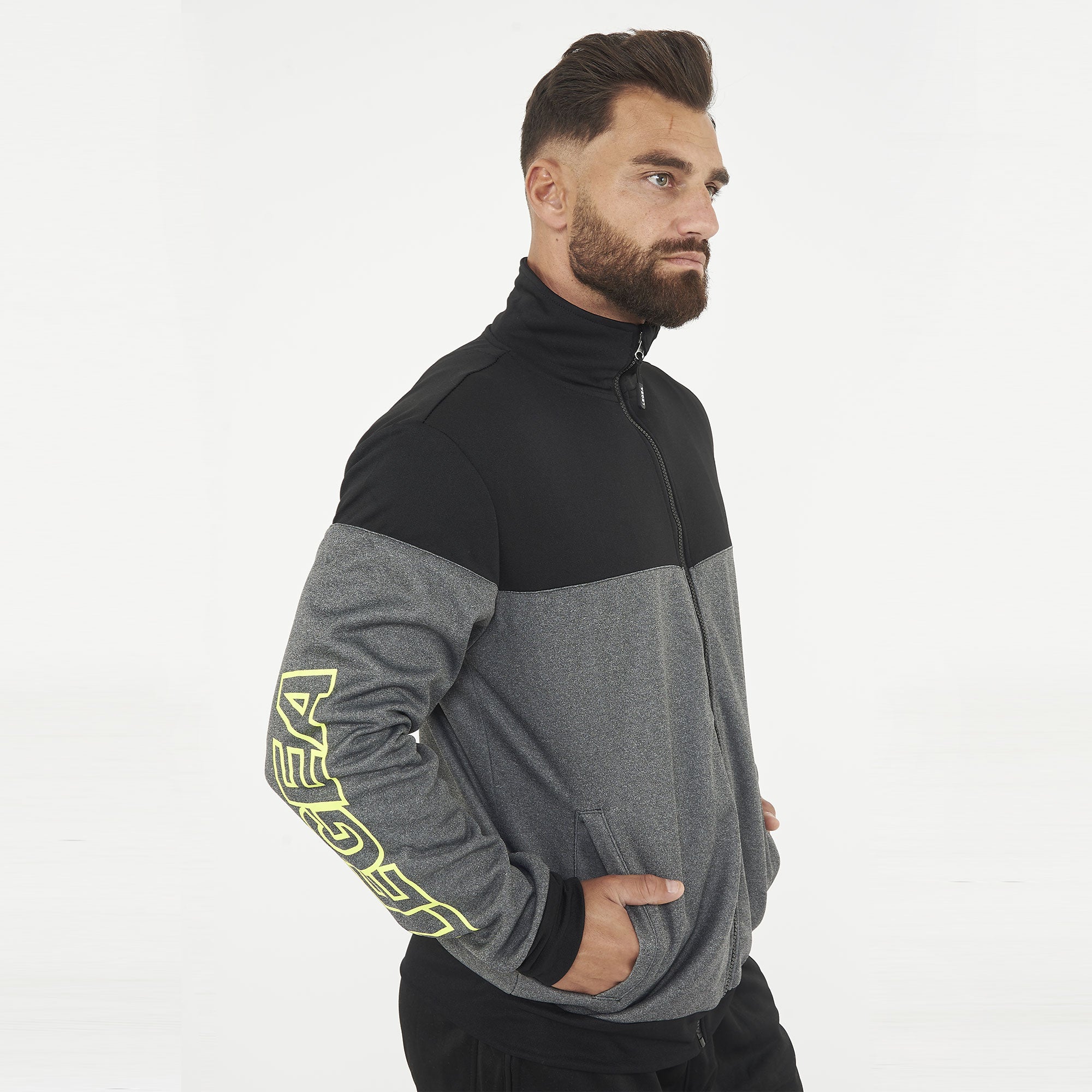 Chaqueta deportiva de poliéster con cremallera de la UCLA