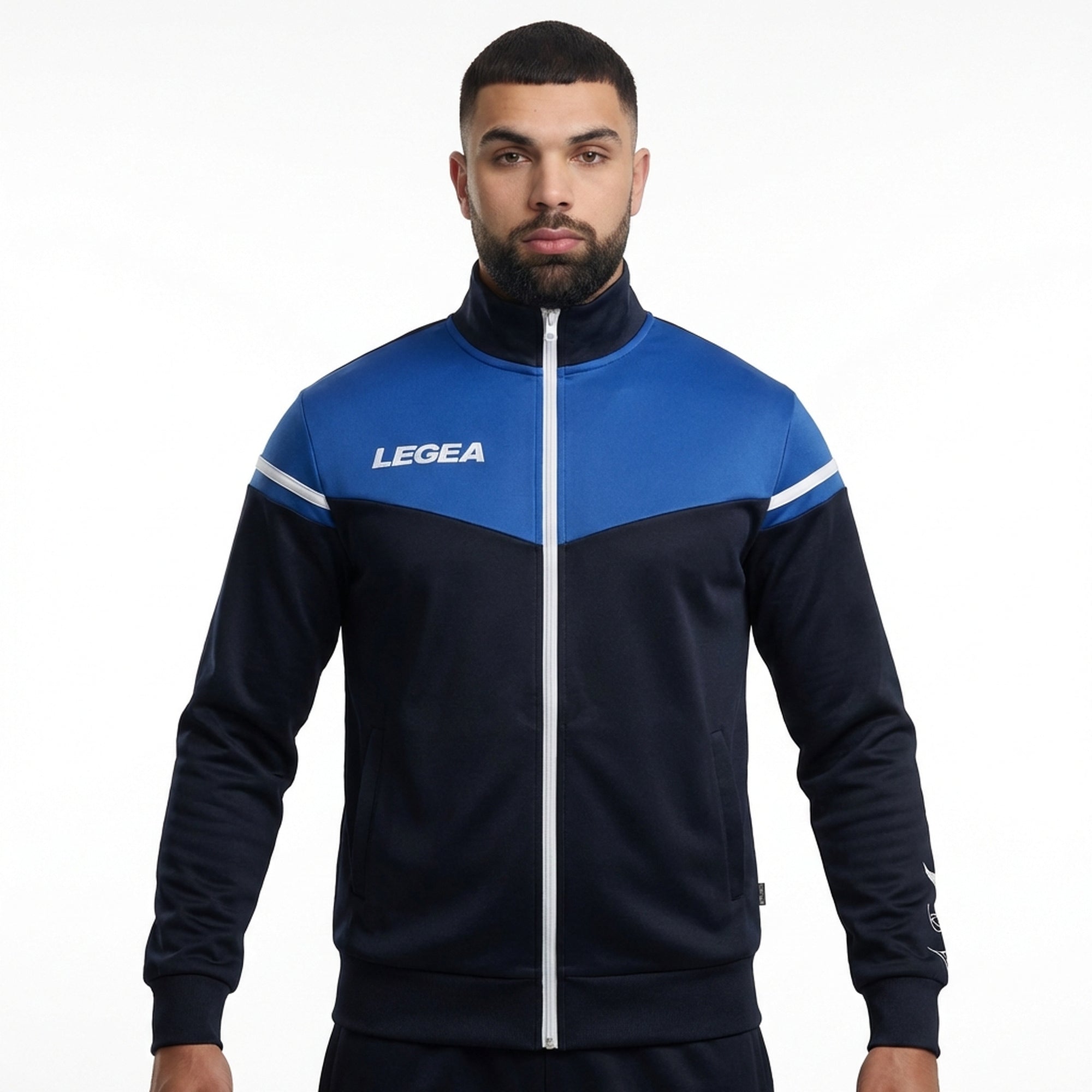 Sportska jakna s zipom Sender - oversize