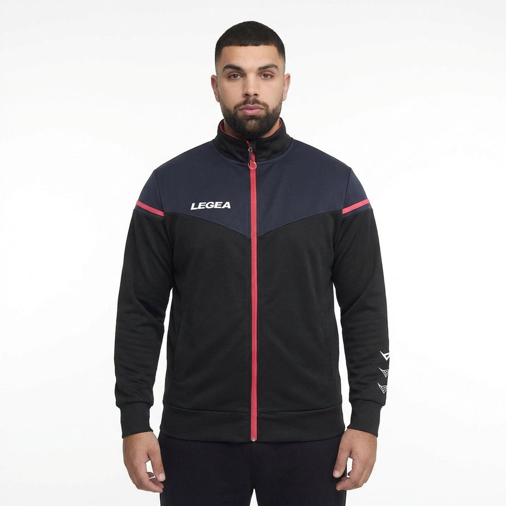 Sportjakke med lynlås Sender - oversize
