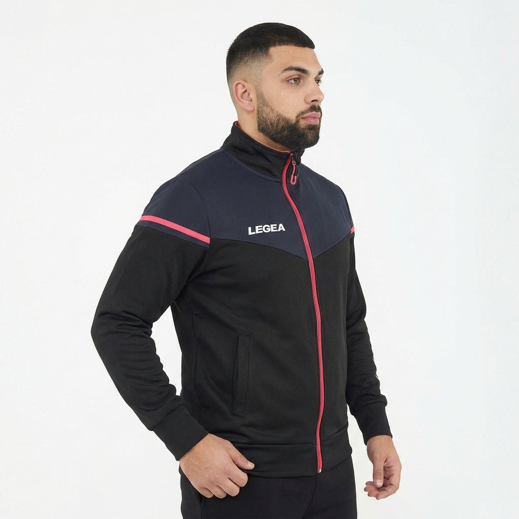 Sportjakke med lynlås Sender - oversize