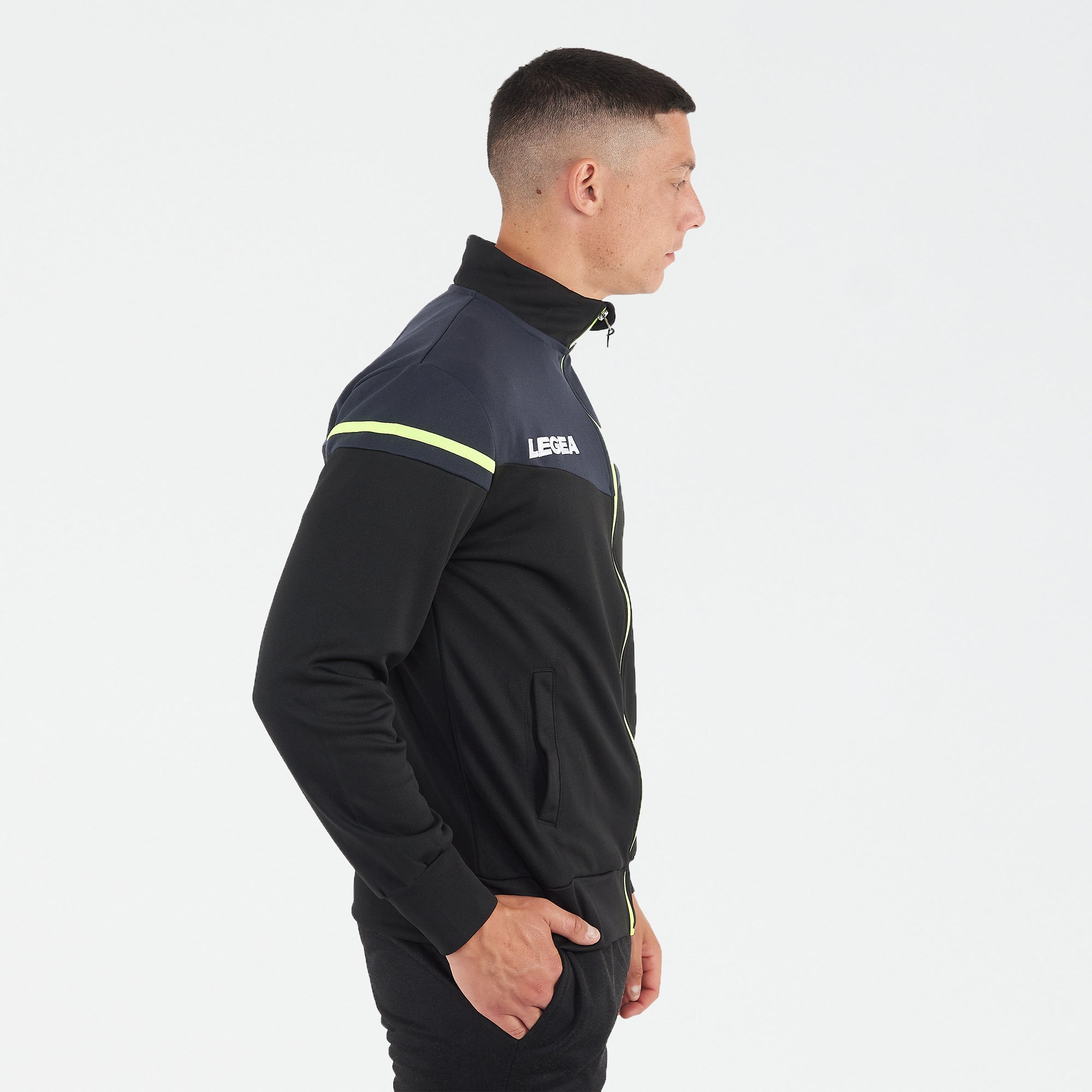 Chaqueta deportiva con cremallera Sender - Oversize