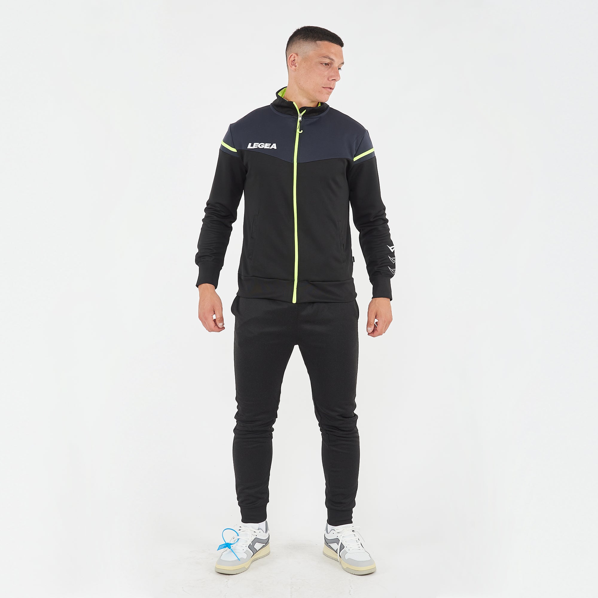 Chaqueta deportiva con cremallera Sender - Oversize