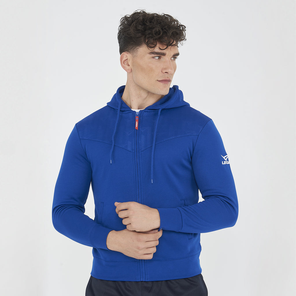 Saburo running jacket with hood