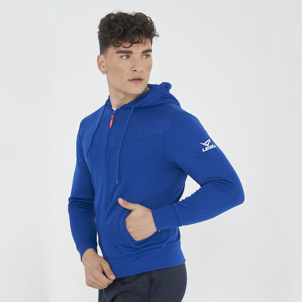 Saburo running jacket with hood