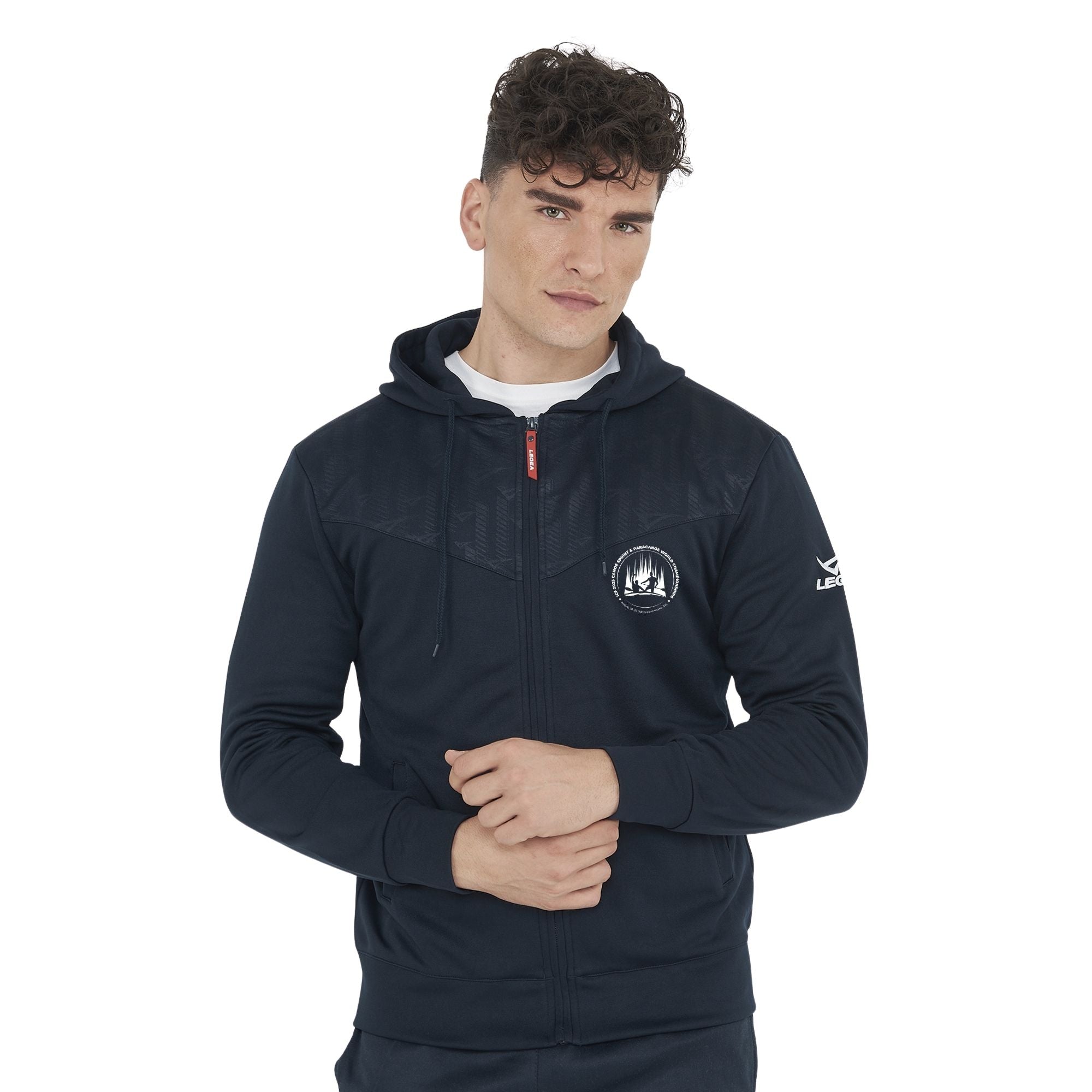 Felpa sportiva con zip ICF 2025