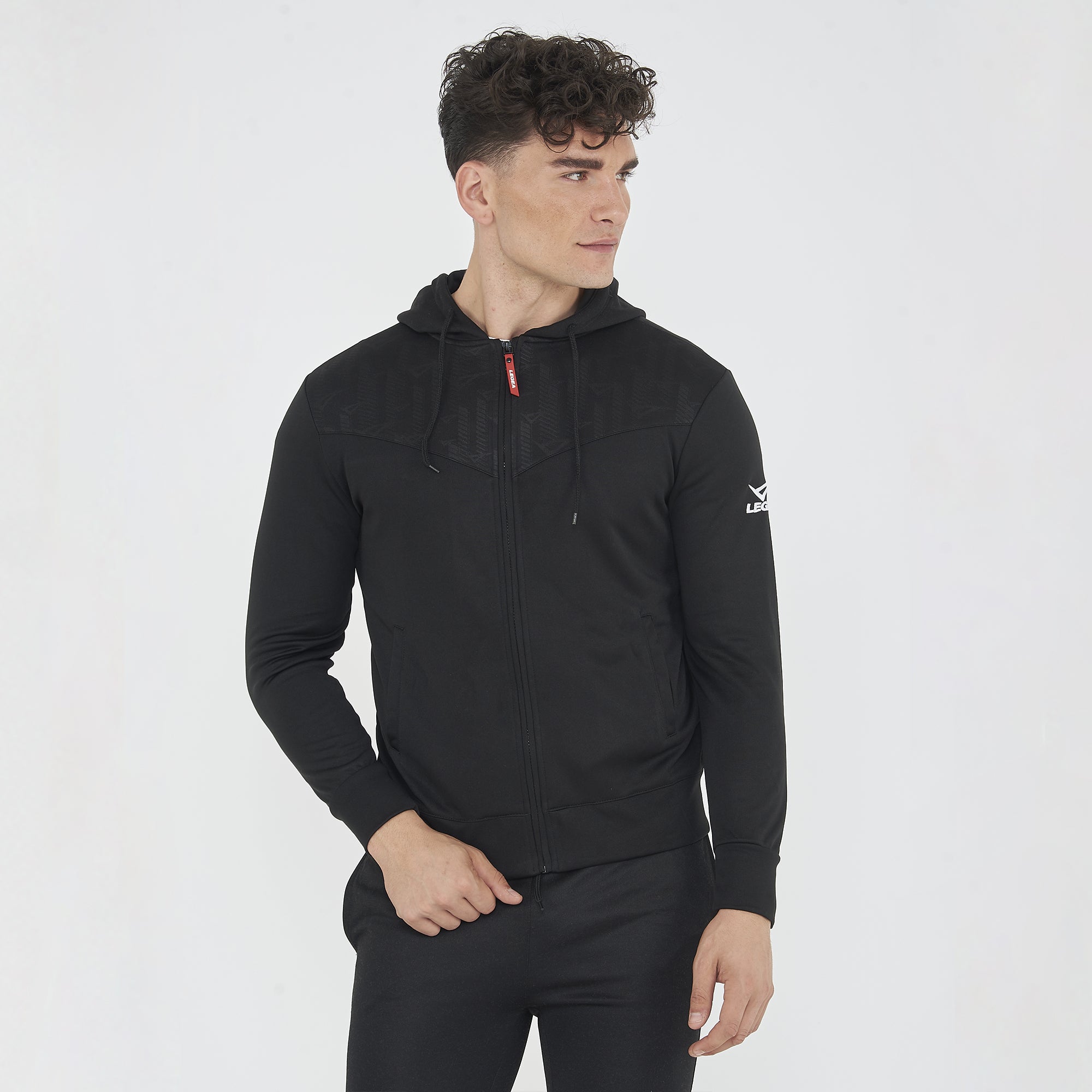 Giacca Saburo running con cappuccio
