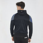 Giacca Osman per running con cappuccio e zip
