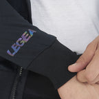Giacca Osman per running con cappuccio e zip