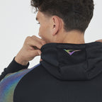 Giacca Osman per running con cappuccio e zip