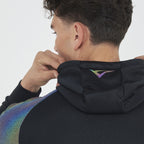 Giacca Osman per running con cappuccio e zip