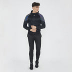 Giacca Osman per running con cappuccio e zip