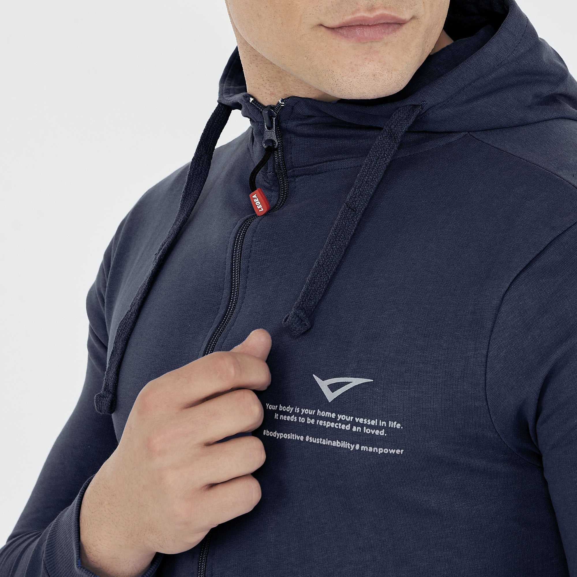Chaqueta deportiva de algodón Raya - Oversize