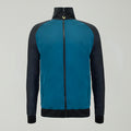 Felpa sportiva Austin - Nero | Verde Acqua - S