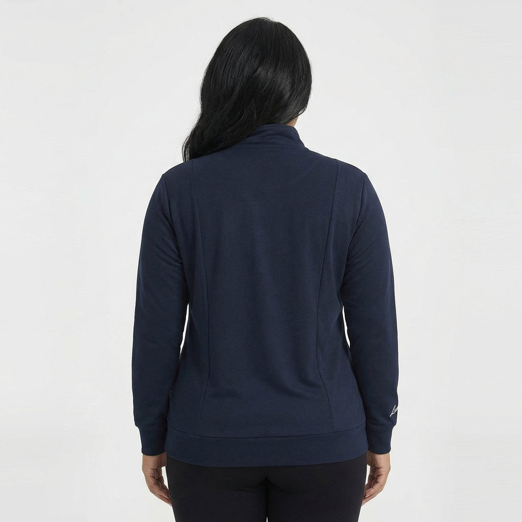 Chaqueta deportiva ligera con cremallera Ridaka - oversize