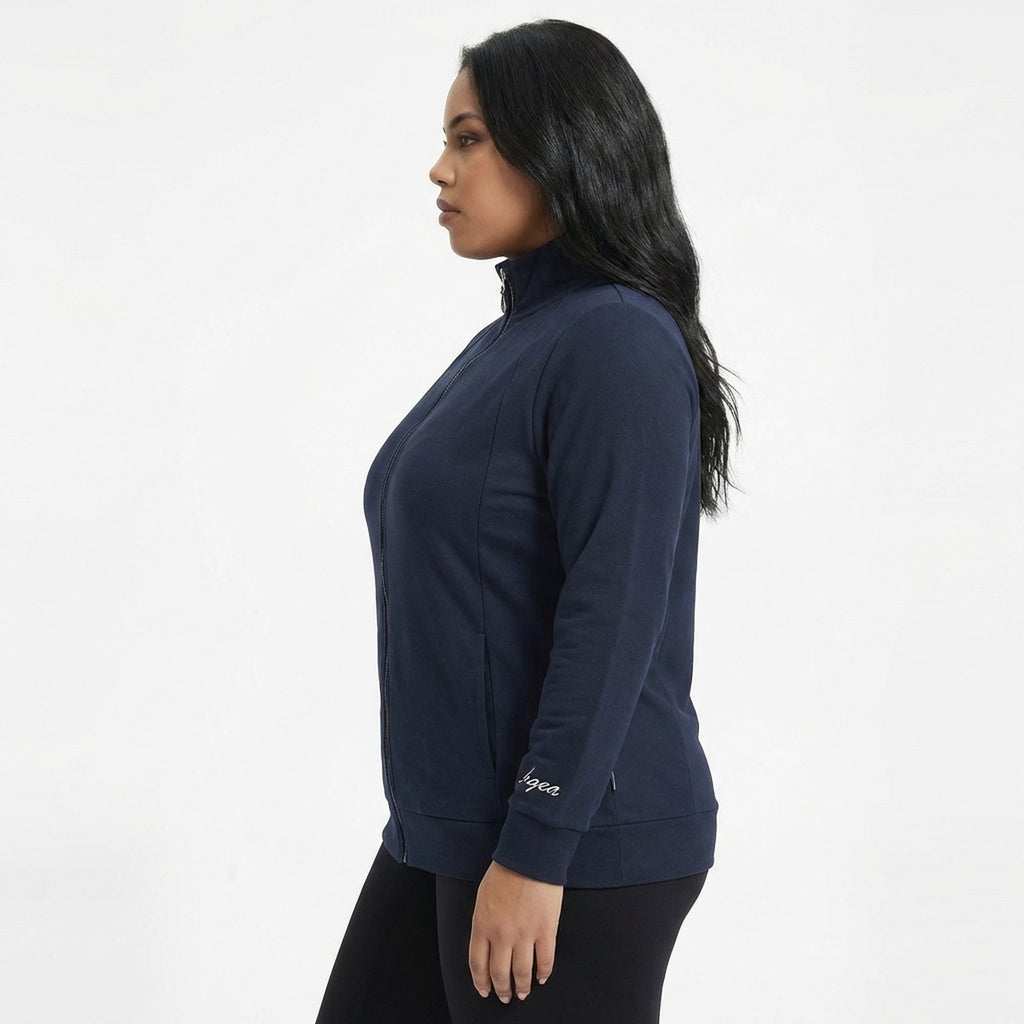 Chaqueta deportiva ligera con cremallera Ridaka - oversize