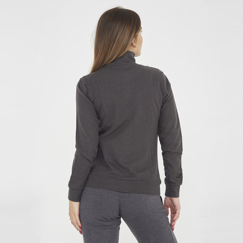 Sudadera deportiva ligera con cremallera Ridaka