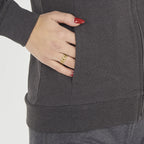 Sudadera deportiva ligera con cremallera Ridaka