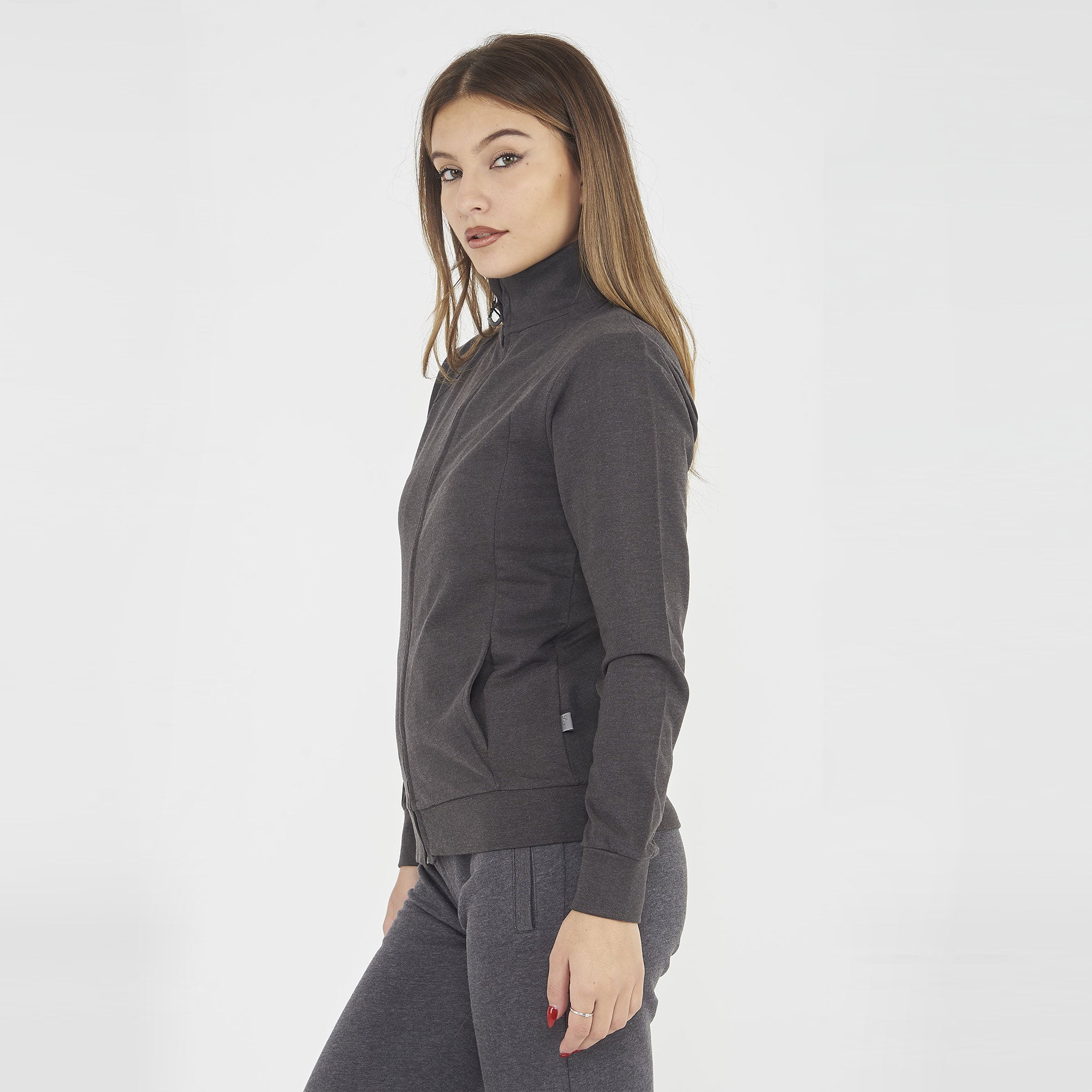 Sudadera deportiva ligera con cremallera Ridaka