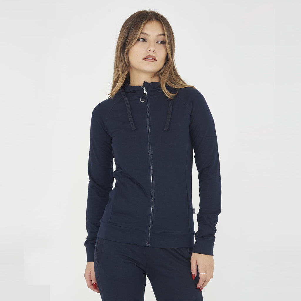 Dair lightweight zip-up hooded sports jacket