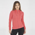 Giacca sportiva leggera con zip e cappuccio Dair - Amarena - XS