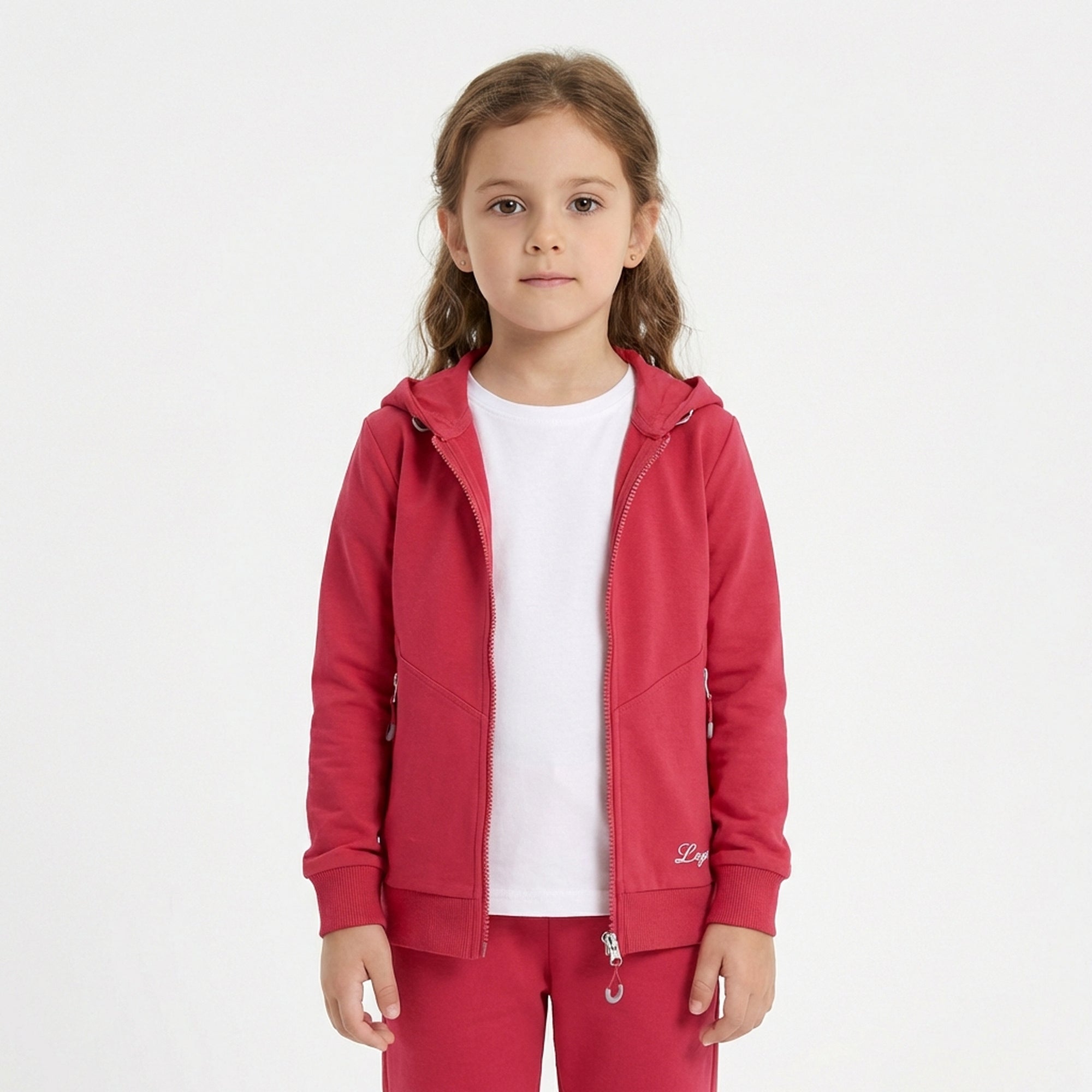 Lekka bluza z zippem i kapturem Layca