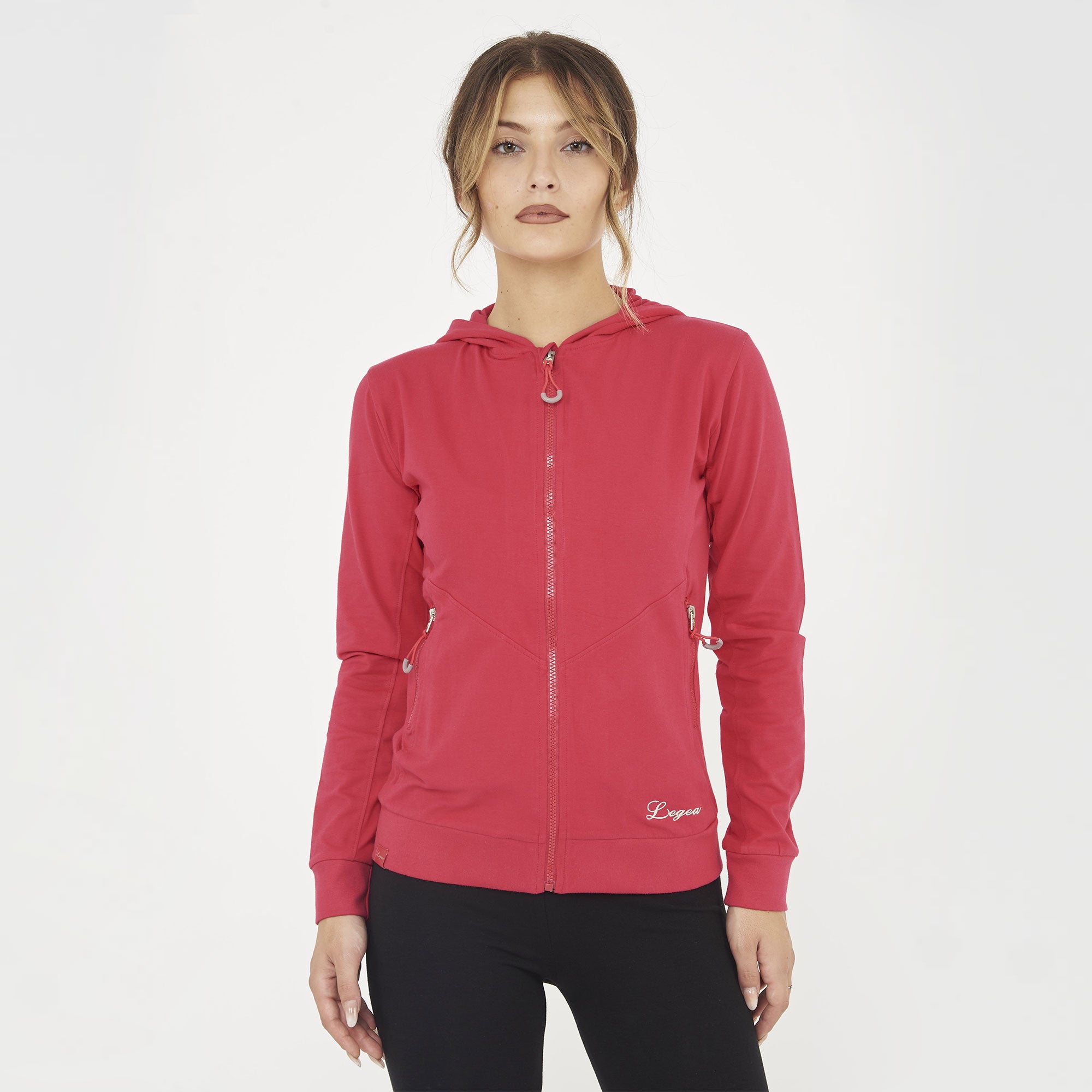 felpa da training cotone elasticizzato