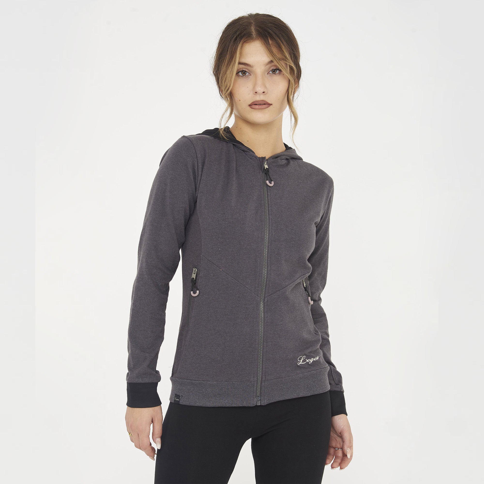 felpa da training cotone elasticizzato