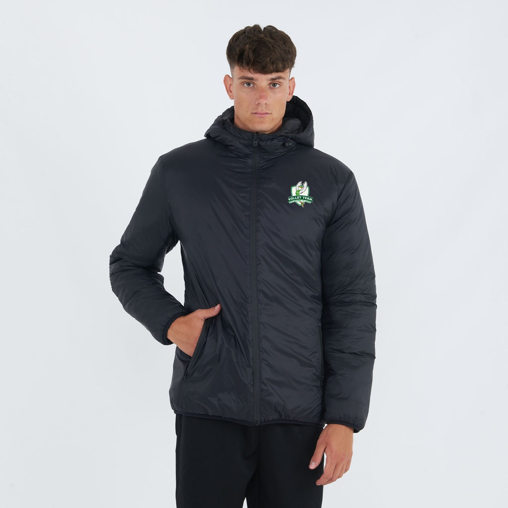 Padded winter jacket with hood - Volley Team San Giacomo