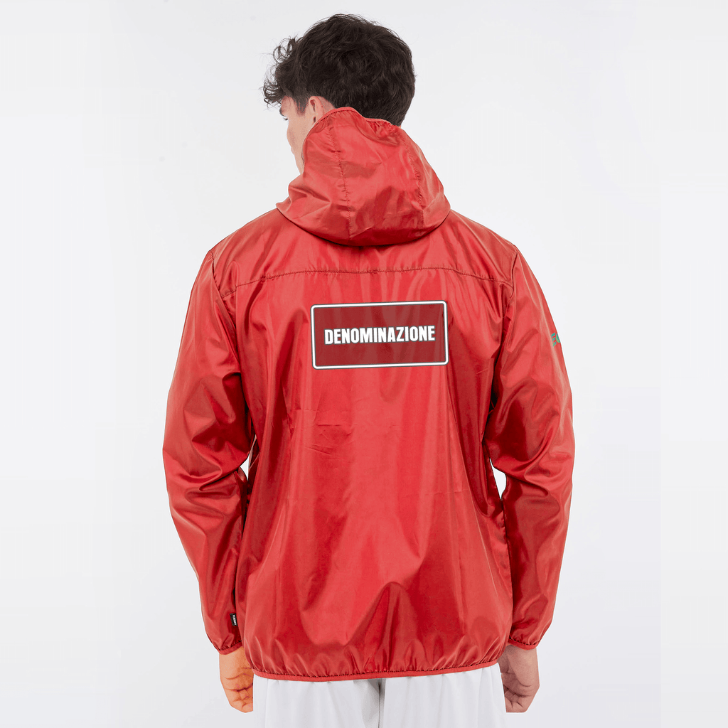 Giacca antipioggia rossa - Fitav