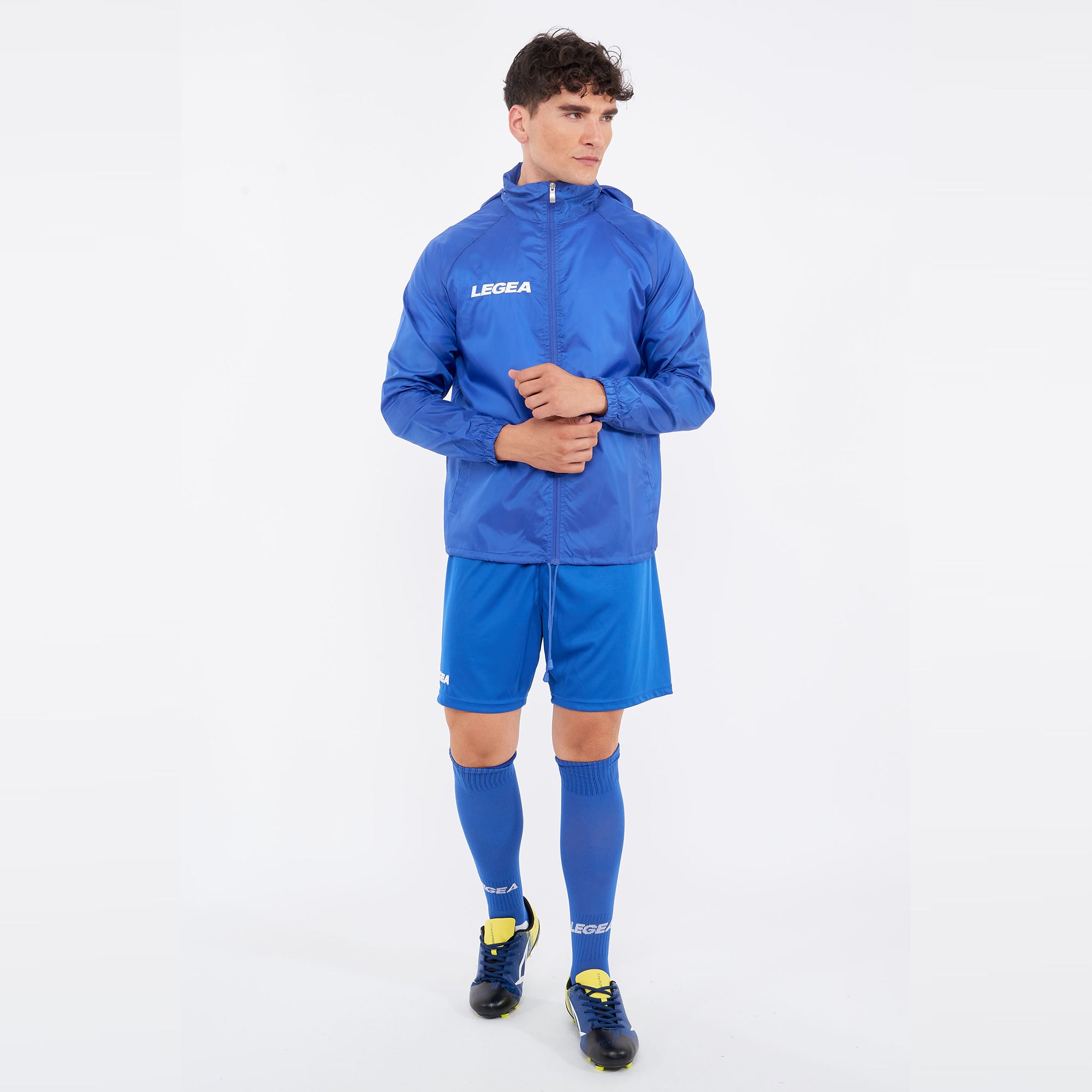 Rain jacket running Italy