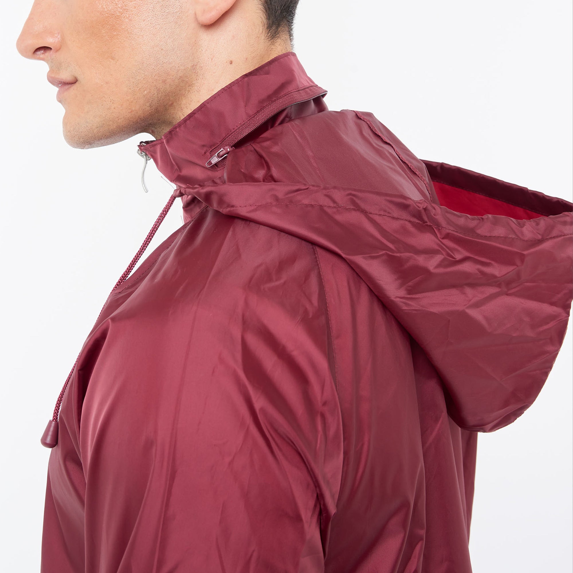 Rain jacket running Italy