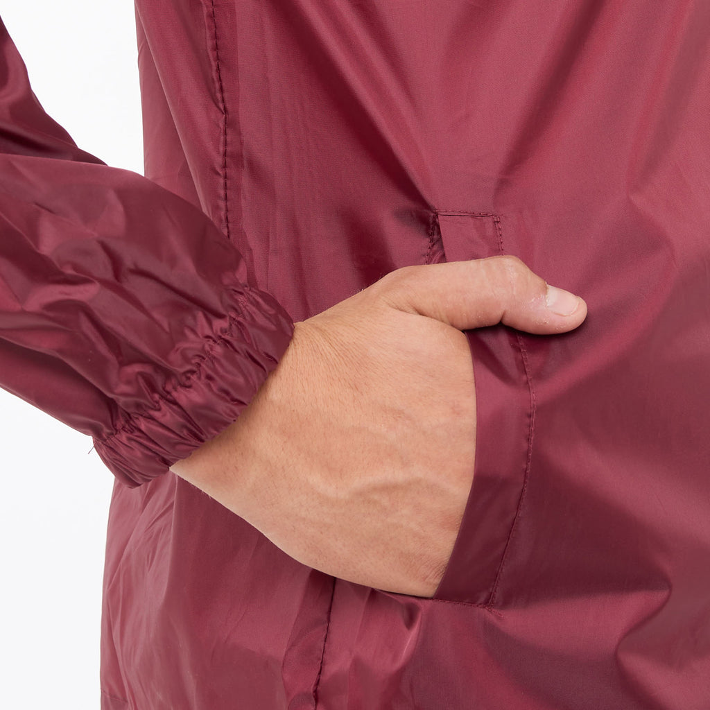 Rain jacket running Italy