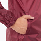 Rain jacket running Italy