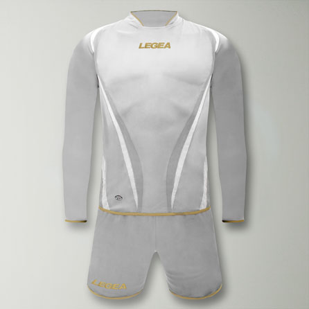 Maglia calcio a maniche lunghe in poliestere