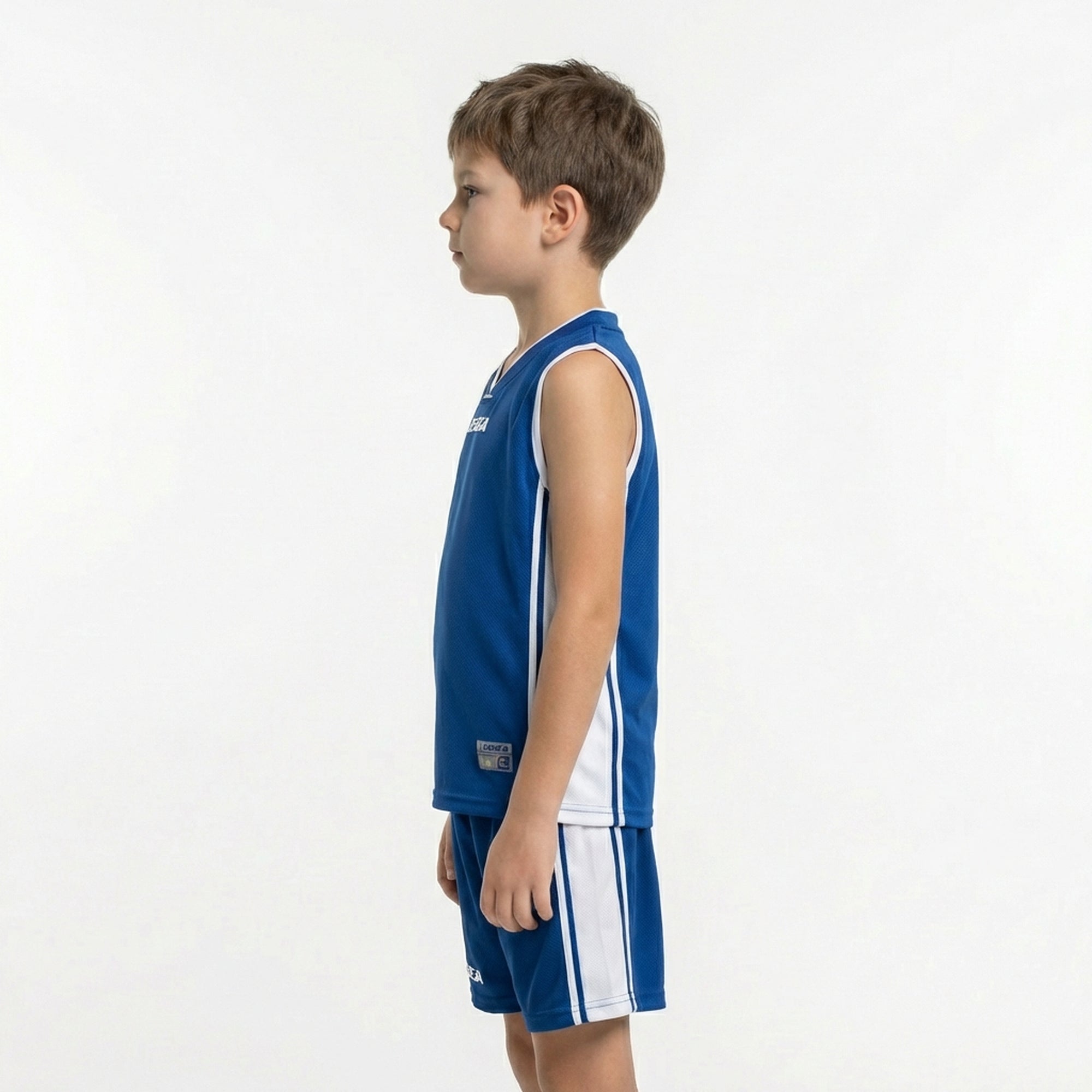 Basketkit Chicago blauw wit - kinderen
