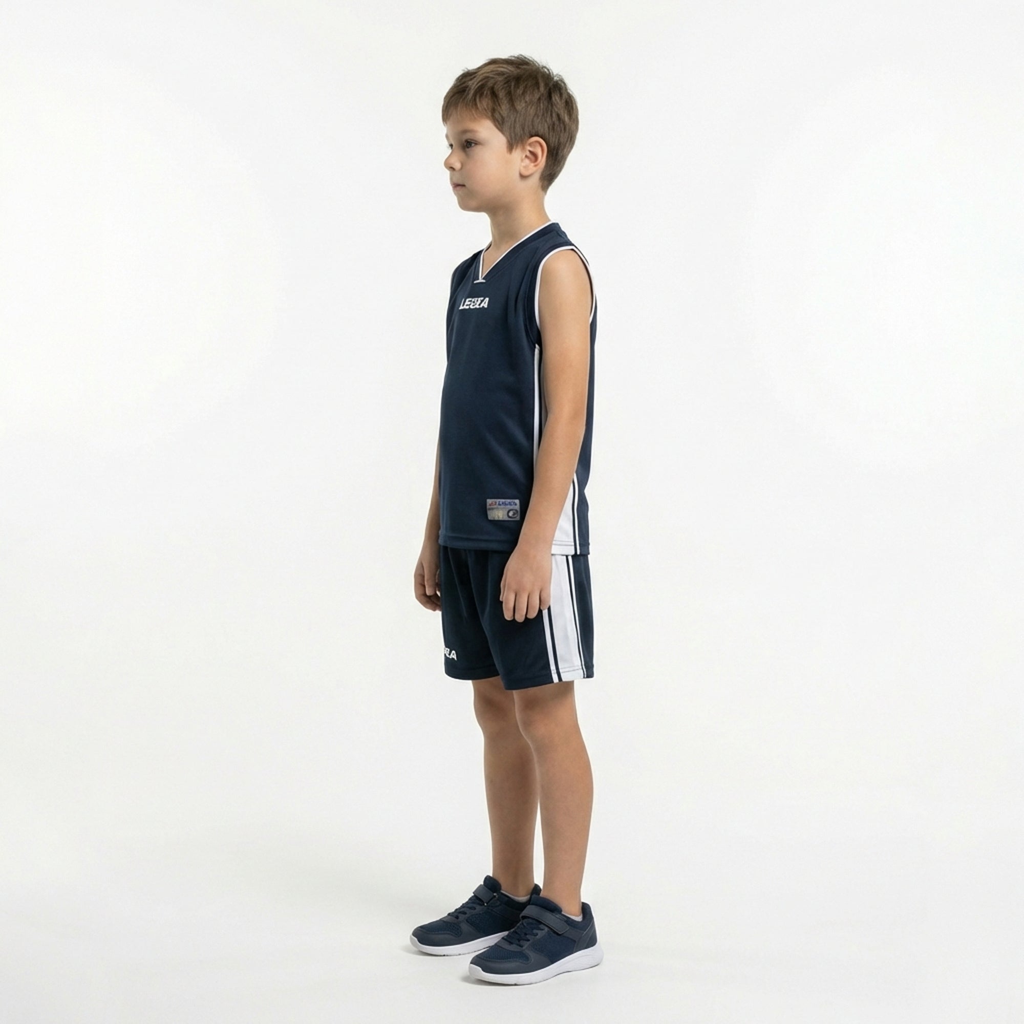 Kit de basket Chicago bleu et blanc - enfants