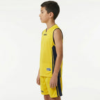 Basketbalový kit Chicago žlutý modrý - děti