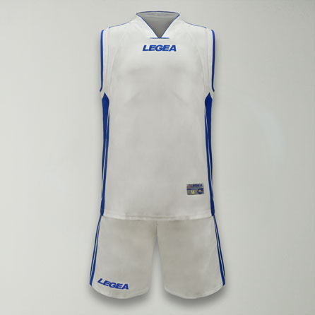 Basketkit Chicago wit blauw - kinderen
