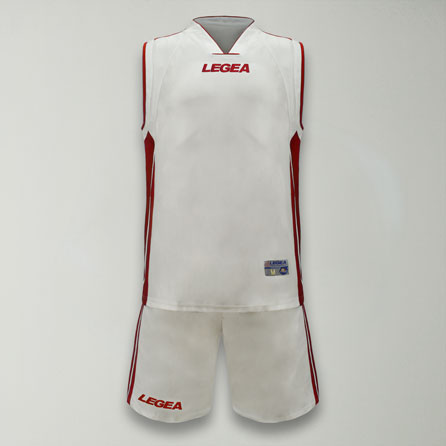 Basketkit Chicago wit rood - kinderen