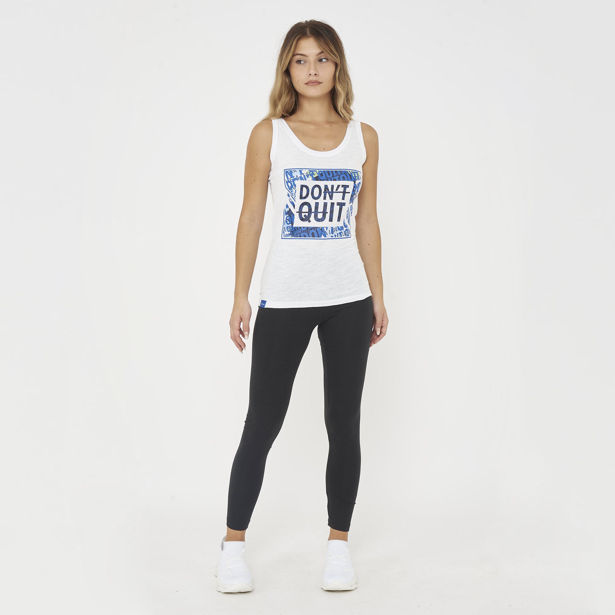 Conjunto deportivo de camiseta de tirantes de algodón EDENIS