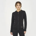 Felpa leggera con zip e cappuccio Layca