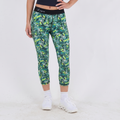 Pinocchietto da donna compressivo Yaxis - Verde Acqua - M