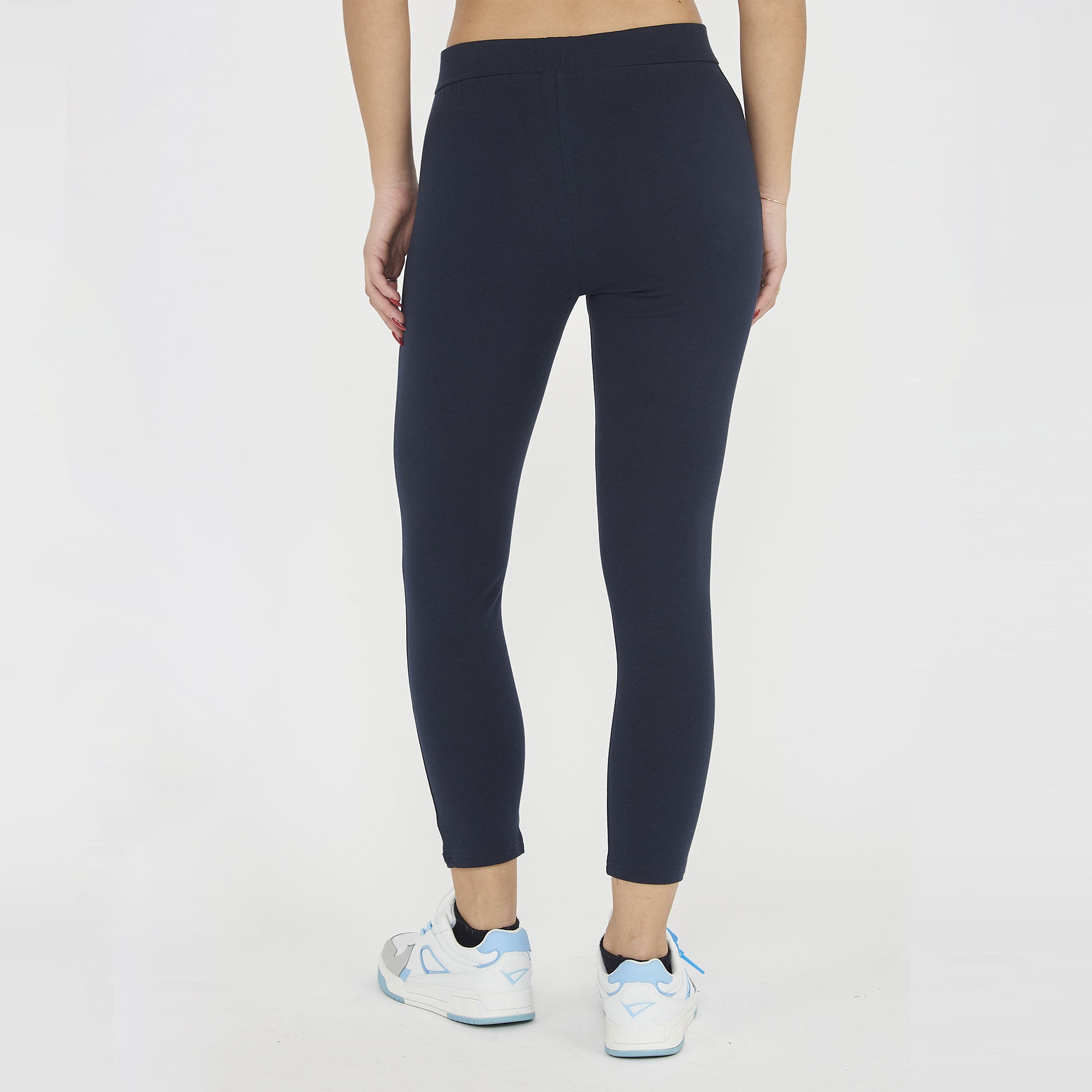 Legginsy bawełniane do treningu Dely