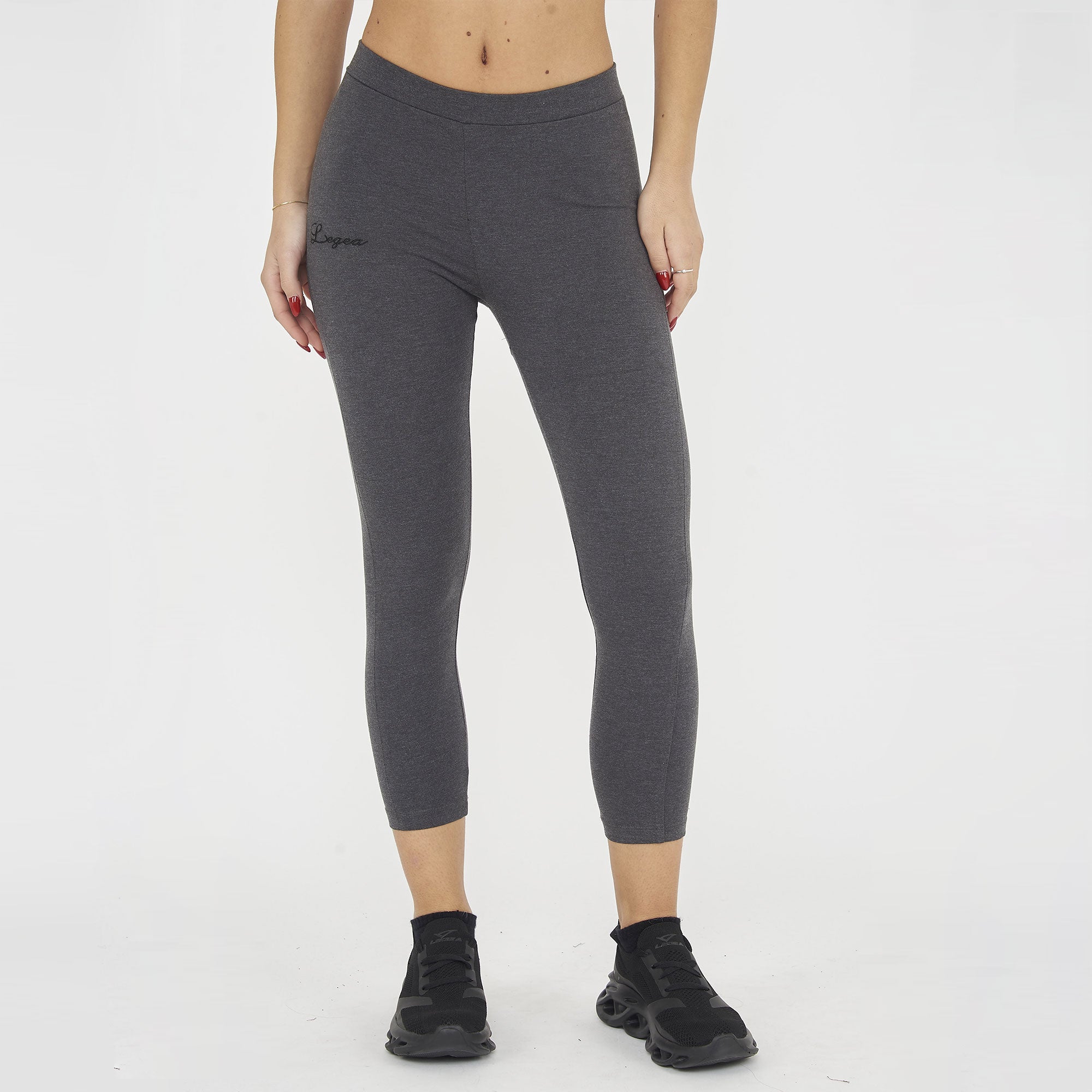 Capri da training in cotone stretch
