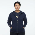Ziphoodie met capuchon Adara - oversized