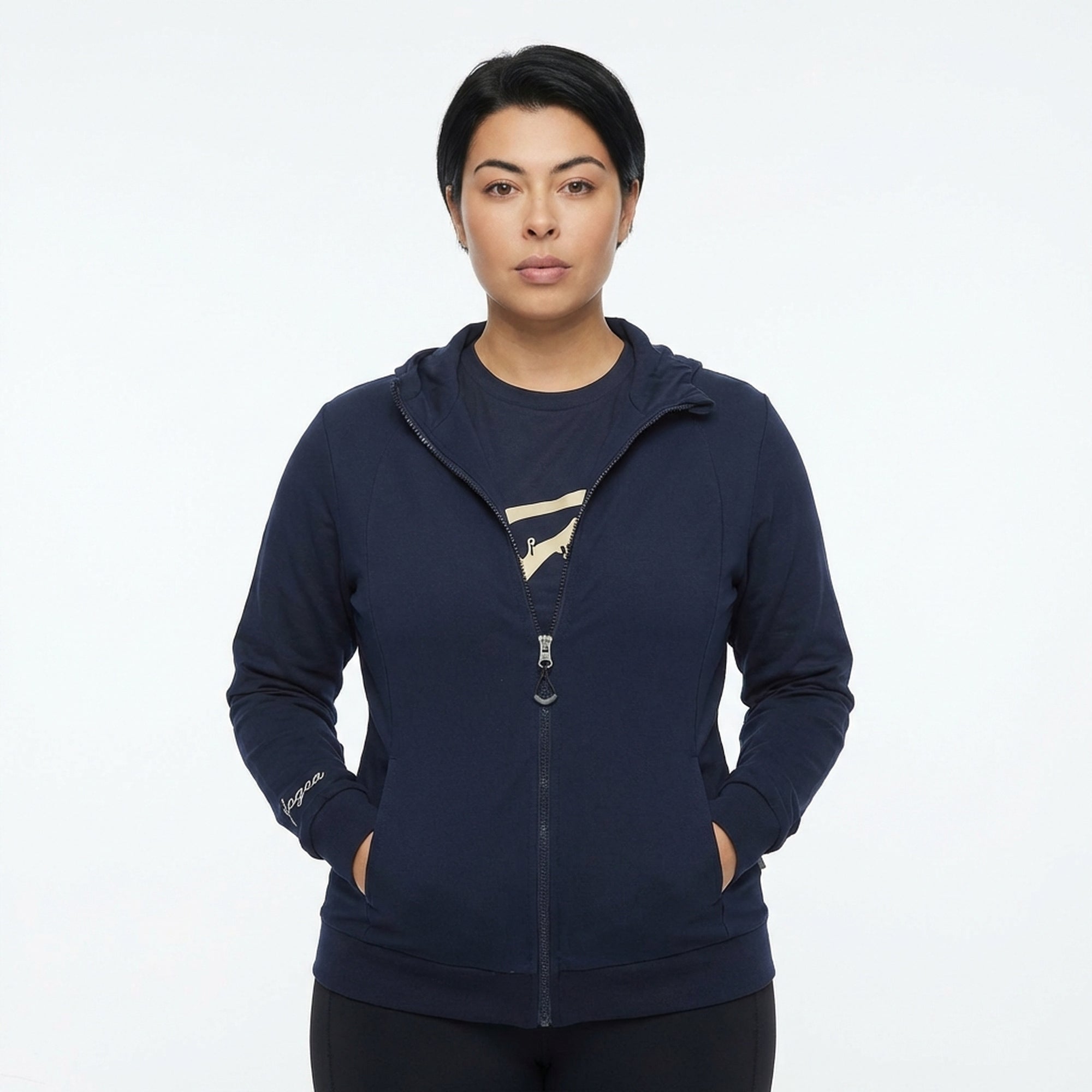 Dair - oversize dukserica s zipom i kapuljačom