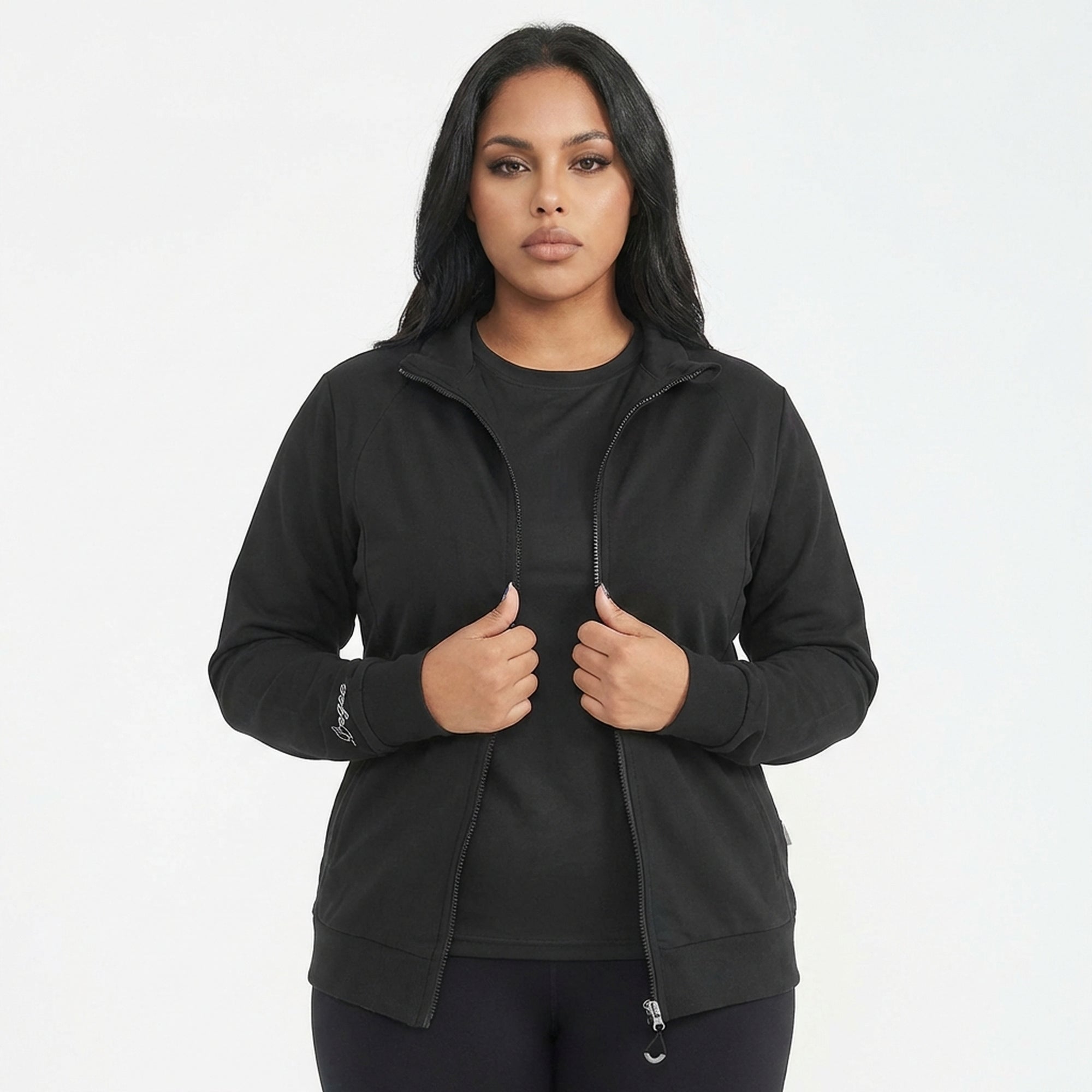 Dair - oversize dukserica s zipom i kapuljačom